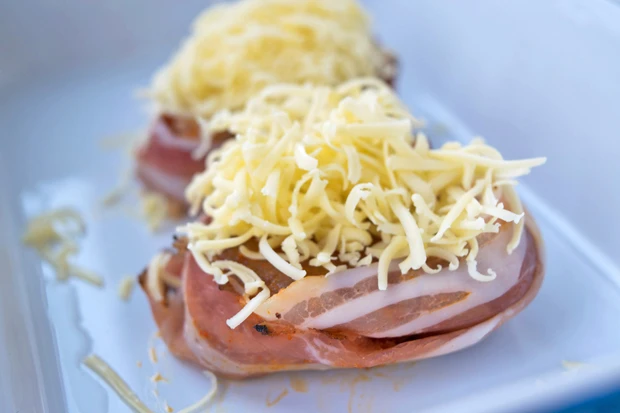 Schweinefilet überbacken
