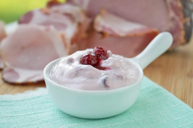 Preiselbeersauce mit gr&uuml;nem Pfeffer
