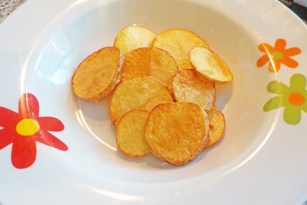 Gebratene Kartoffelscheiben