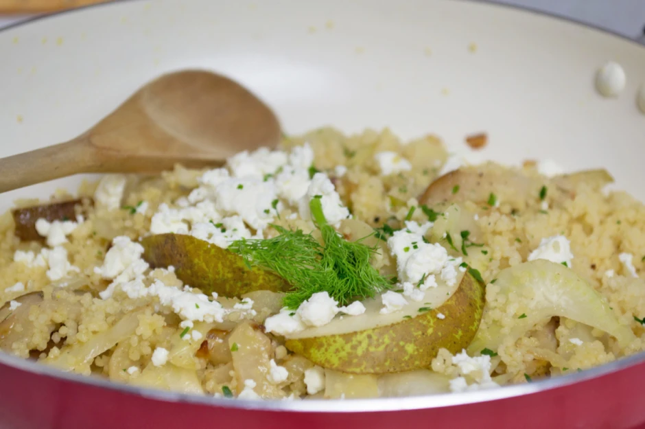 Birnen-Fenchel-Couscous