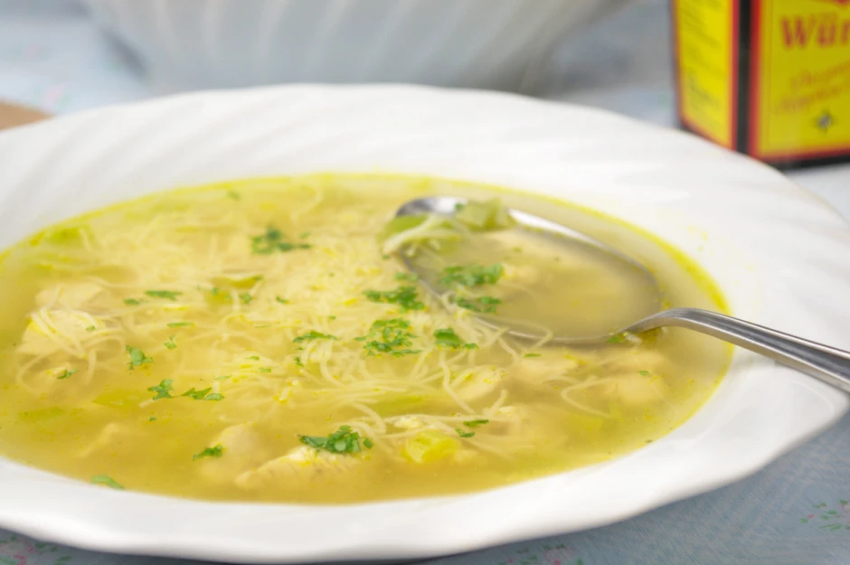 Nudel H&uuml;hnersuppe