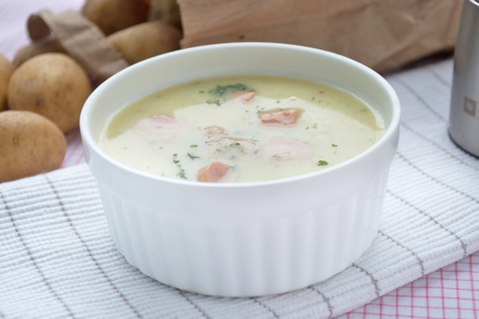 Kartoffelsuppe mit Würstel