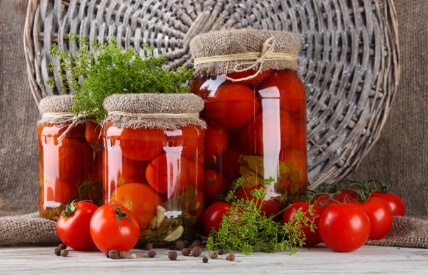 Eingelegte Tomaten