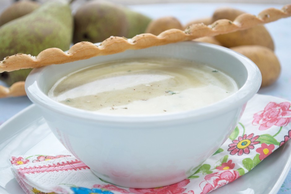 Kartoffel Birnensuppe