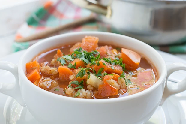 Gesunde Dinkel-Gem&uuml;se-Suppe