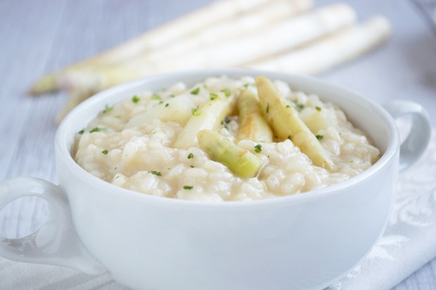 Spargelrisotto