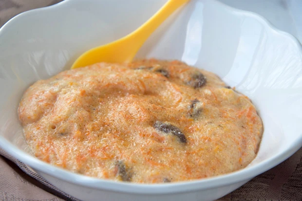 Karotten-Rosinen Dessert