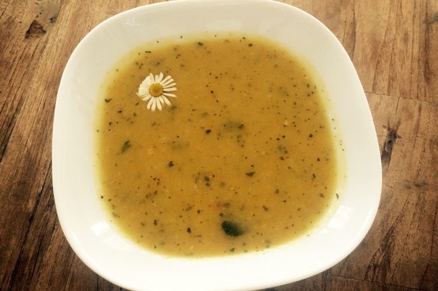 Vegane Gemüsesuppe