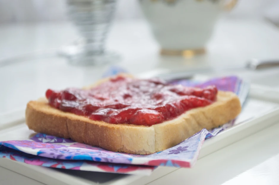 Erdbeermarmelade mit Zitrone