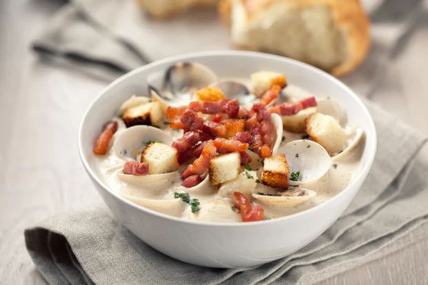 Venusmuschelsuppe