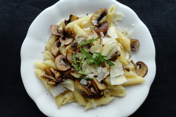 Penne mit Champignons