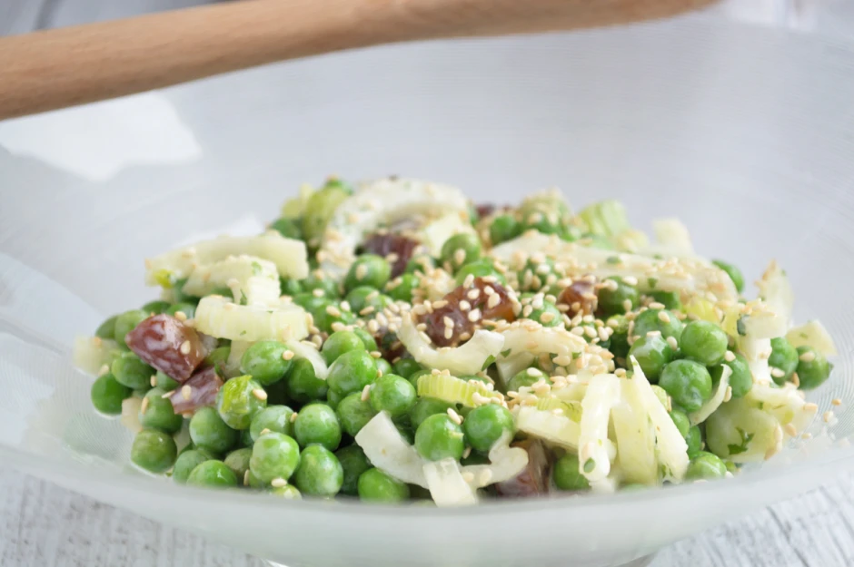 Fenchel-Erbsen-Salat