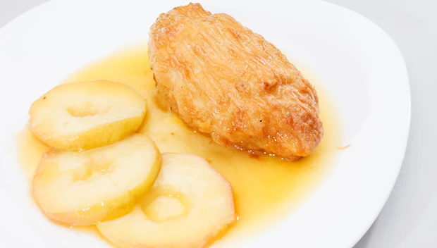 Huhn in Apfelsauce