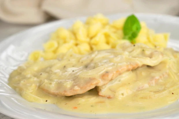 Zwiebelschnitzel