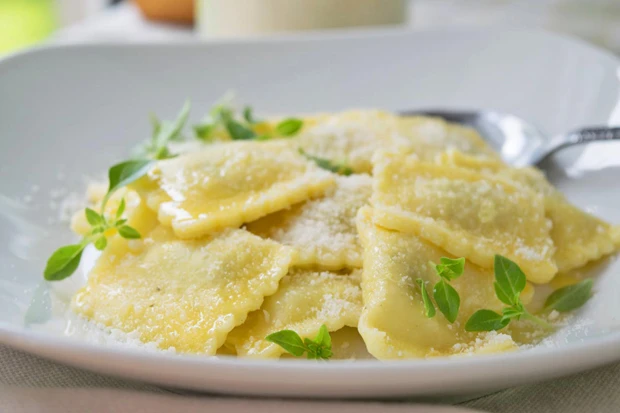 K&uuml;rbis Ravioli