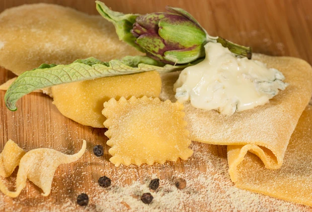 Gorgonzola-Ravioli