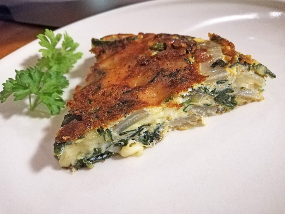 Mangold-Frittata