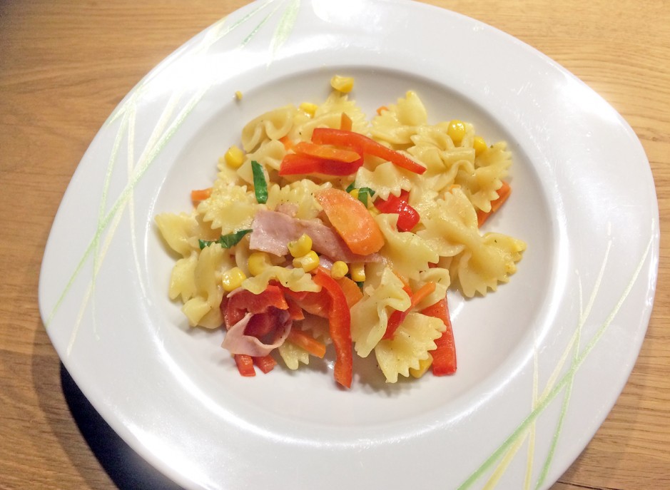 Nudel-Gemüse-Pfanne - Rezept