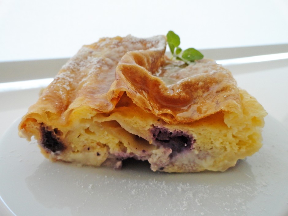 Zwetschken-Topfenstrudel