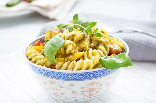 Paprika Nudelsalat