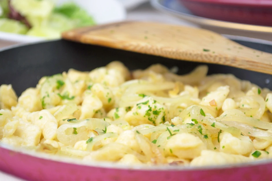 Zwiebelspätzle