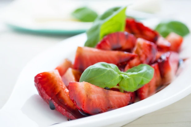 Erdbeeren in Balsamico