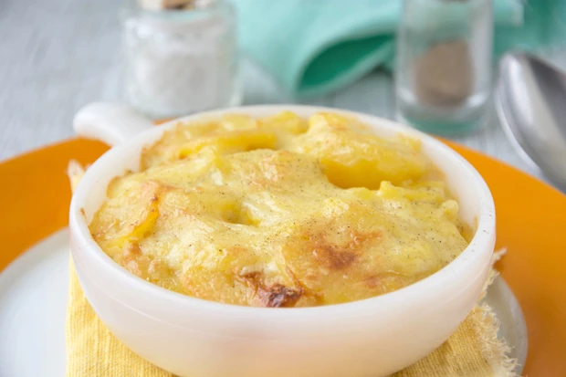 Kartoffelauflauf mit &Auml;pfel