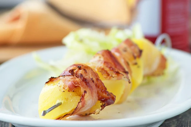 Speck-Kartoffel-Spieße