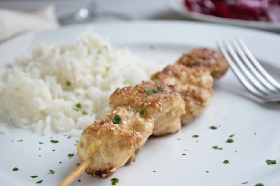 Sesam-Puten-Spie&szlig;e