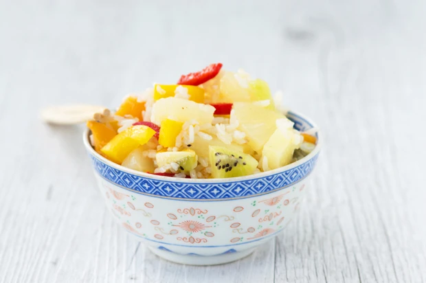 Asiatischer Reissalat