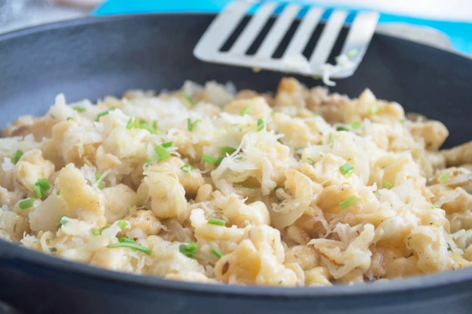 K&auml;se-Sauerkraut-Sp&auml;tzle