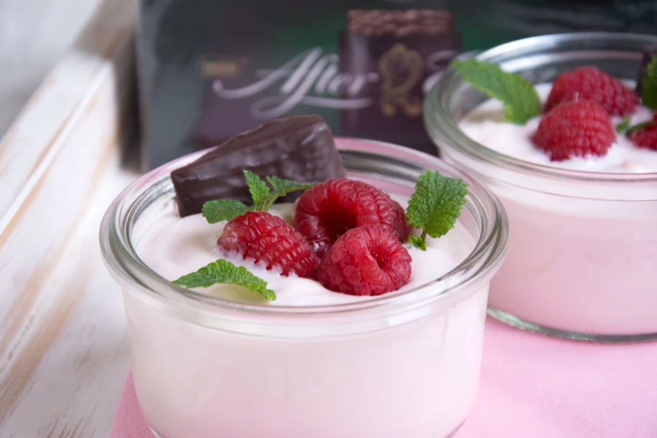 Himbeerminzcr&egrave;me