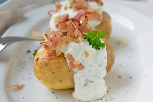 Gefüllte Kartoffeln
