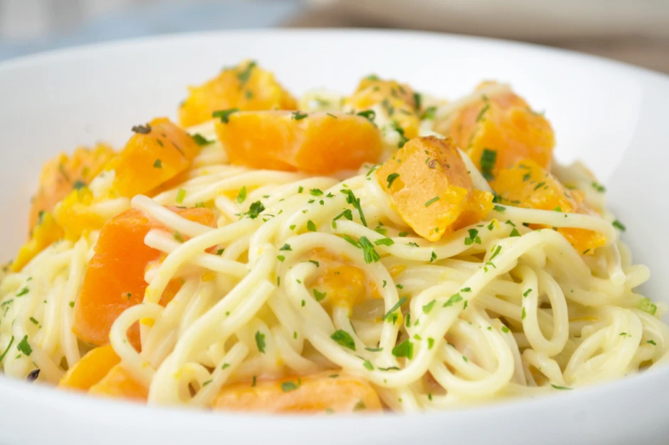 Kürbis-Pasta