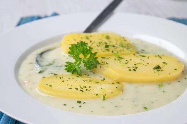 Kartoffeln in Senfsauce