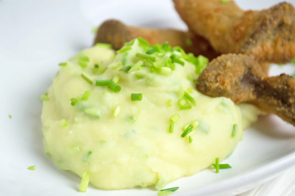 Kartoffelp&uuml;ree mit Schnittlauch