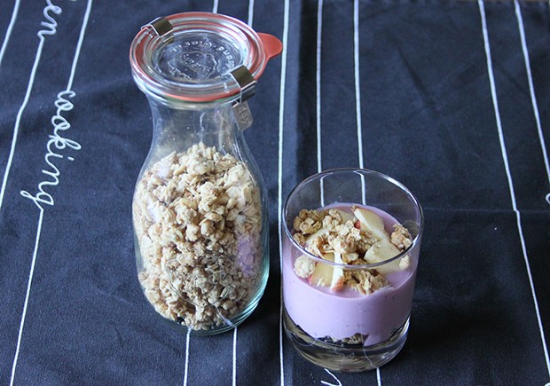 Müsli mit Buttermilch - Rezept