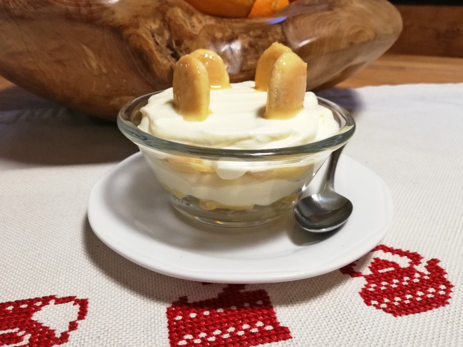 Eierlikör-Biskottencreme