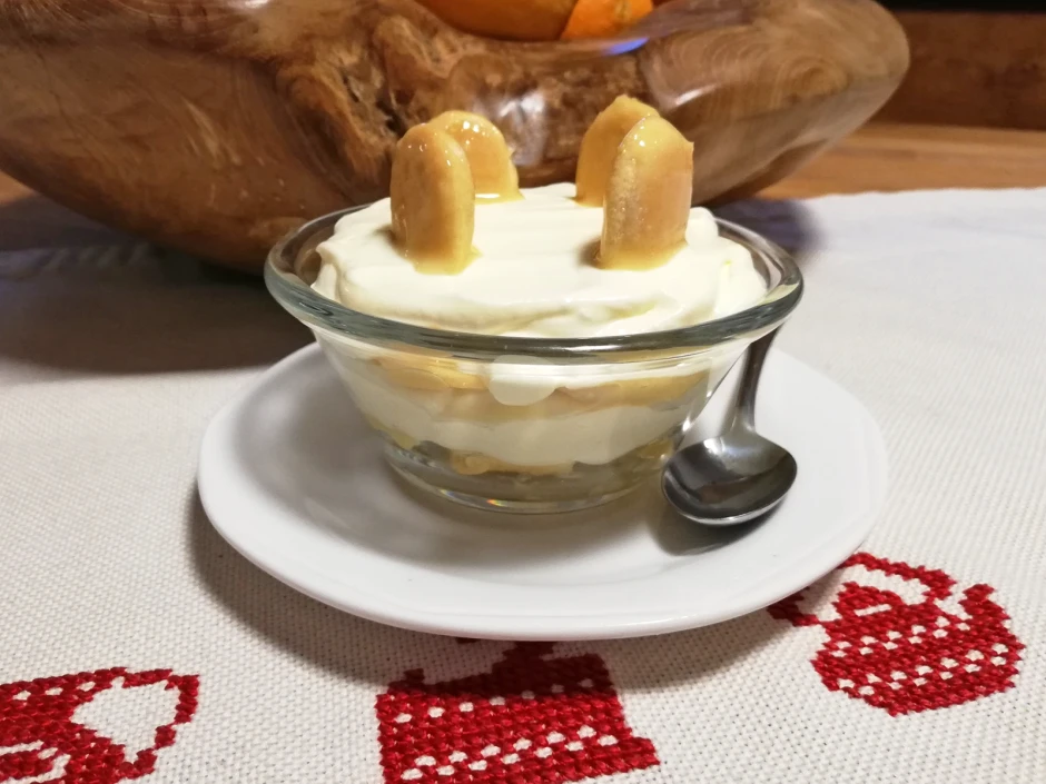 Eierlik&ouml;r-Biskottencreme