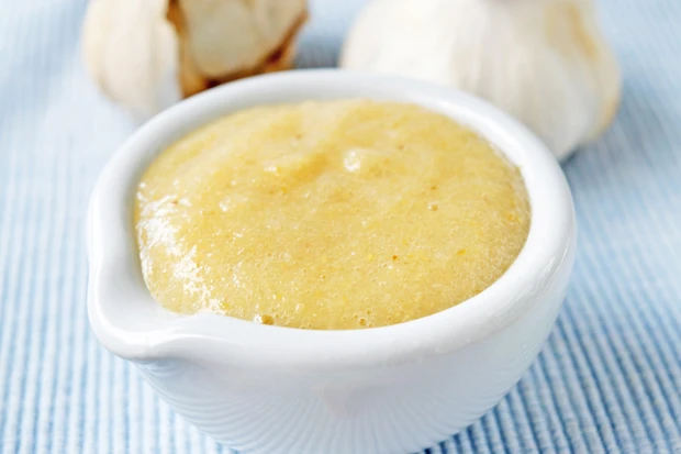 Knoblauch-Wei&szlig;weincreme