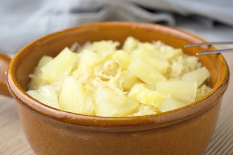 Sauerkraut mit Ananas
