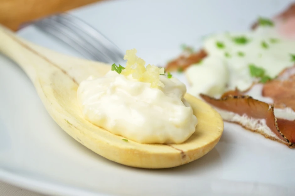 Knoblauch-Mayonnaise