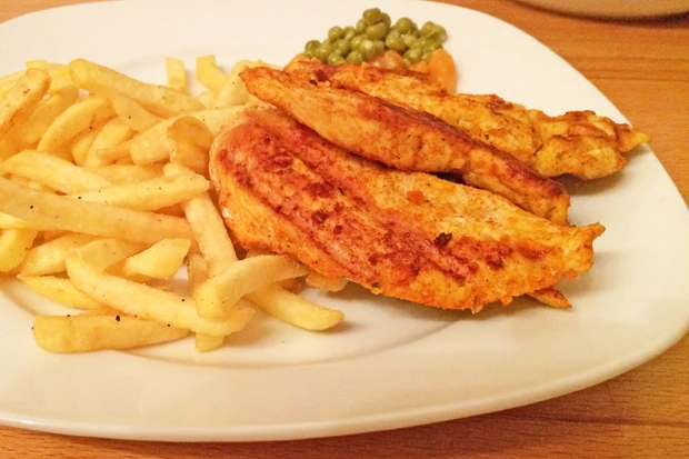 Gegrillte Hühnerfilets