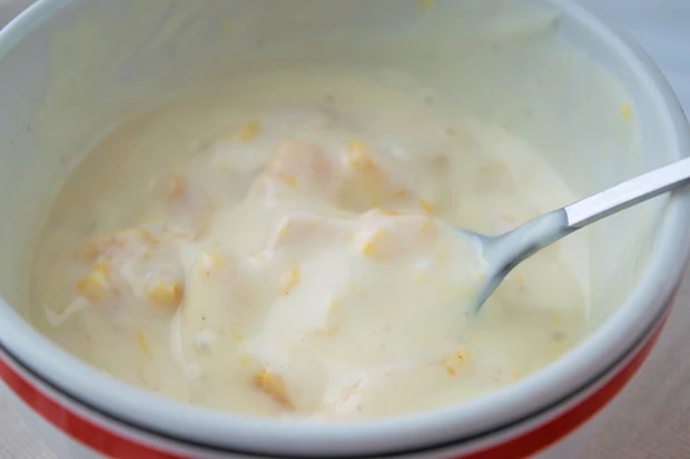 Orangen-Joghurt-Sauce