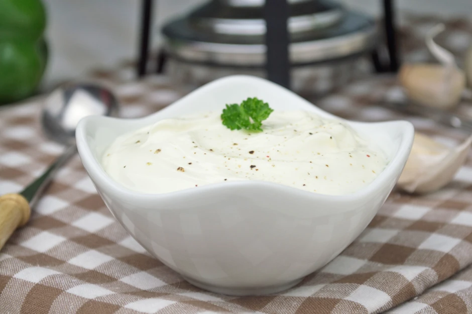 Knoblauch-Creme