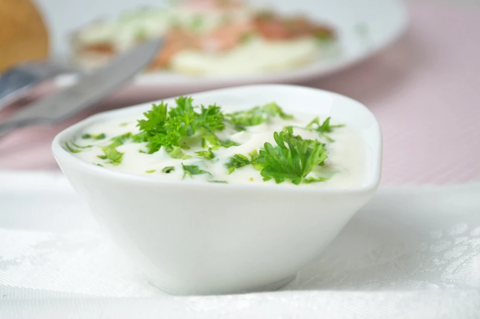 Pikante Knoblauchcreme