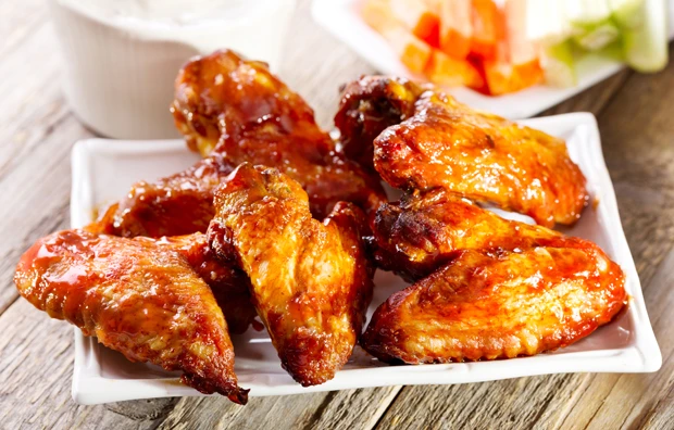Barbecued Chicken-Wings
