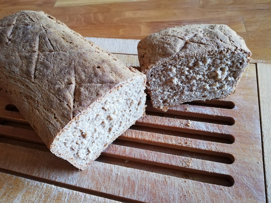 Dlnkel-Vollkorn-Brot - Rezept