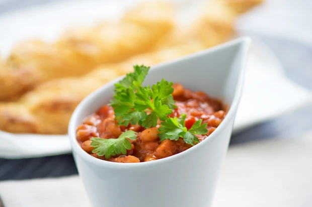 Bohnen-Tomaten-Dip