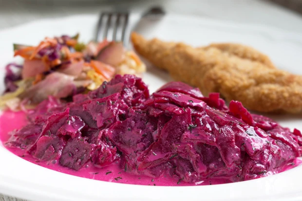 Rote Beete-Salat mit Dill